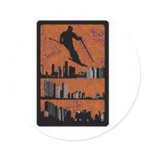 SKI THE PLAN STICKER