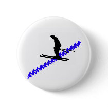 Ski The Right Pinback Button