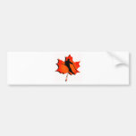 SKI THE SHINED BUMPER STICKER