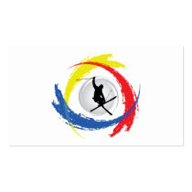 Ski Tricolor Emblem
