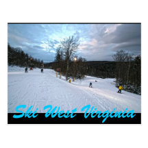 SKI WEST VIRGINIA POSTCARDS