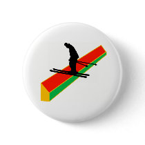 Ski Ya Mon Pinback Buttons