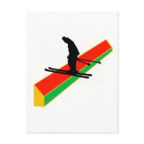 Ski Ya Mon Post Card