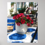 Skiathos town pots 1 posters