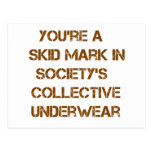 skid mark postcards