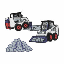 Skid Steer Scene Embroidered Jacket