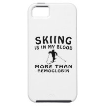 Skiing Design iPhone 5 Covers