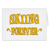 Skiing Forever cards