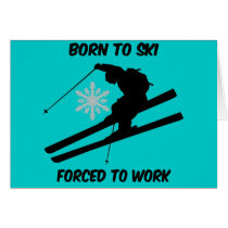 Skiing cards