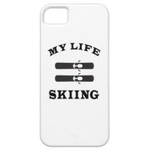 Skiing My Life iPhone 5 Case