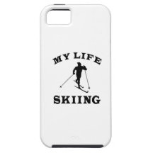 Skiing My Life iPhone 5 Covers