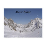 Skiing on a Glacier Postcard