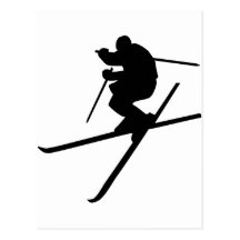 Skiing - Ski Freestyle Postcard