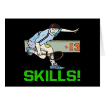 Skills Greeting Card