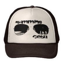skimming cebu mesh hats