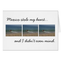 Skimming the Surf; Mexico Souvenir Cards