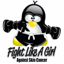 Skin Cancer Fighting Penguin Cut Outs