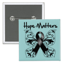 Skin Cancer Hope Matters Button