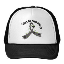 Skin Cancer I Am A Survivor Mesh Hat