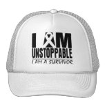 Skin Cancer I Am Unstoppable Mesh Hat
