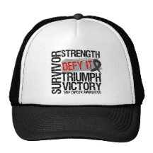 Skin Cancer Survivor Defy It Mesh Hat