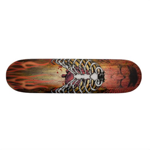 Skinned Deck Skate Board