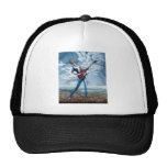 skinnny guitar trucker hat