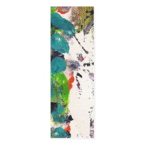 Skinny Card Acrylic Painting By Kismae Business Card Templates