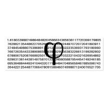 skinny phi golden ratio fibonacci business card