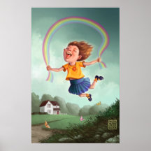 Skipping Rope Print