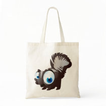 Skippy The Skunk Tote Bag