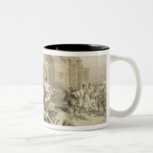 Skirmish of Persians and Kurds in Armenia, plate 1 Mug