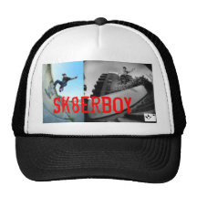 skt6a, skt5, my sign, Sk8erboY Mesh Hats