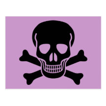 skull 01 ポストカード