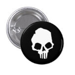 Skull 25 pinback button