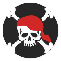 Skull and Bones Sticker