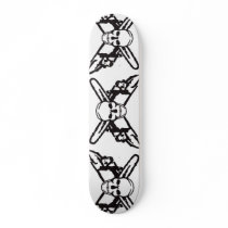 Skull And Chainsaws Skateboard