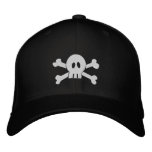 Skull and Crossbones Embroidered Baseball Caps