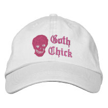 Skull and Crossbones Embroidered Baseball Caps