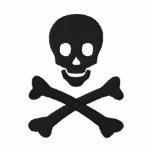 Skull and Crossbones Embroidered Jacket