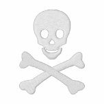 Skull and Crossbones embroidered shirts