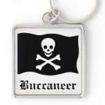 Skull and Crossbones Keychain