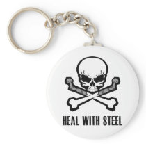 Skull and Crossbones Keychains
