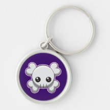 Skull and Crossbones Keychain