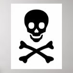 Skull and Crossbones Print
