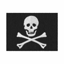 Skull and Crossbones Shirt Polo Shirt