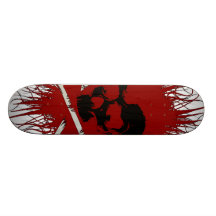Skull And Crossbones Skateboard