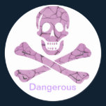 Skull and Crossbones Sticker