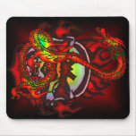 Skull and Dragon Mousepad