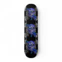 Skull and Dragon Tattoo Skateboard